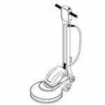 Manual BR-1600 High Speed Floor Burnisher